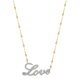 thumbnail image 1 of Collar Brilliance Love de Plata Sterling 925 con Oro de 14 kt, 18 in, 1 of 3