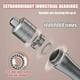 thumbnail image 2 of Cuerda De Saltar Para Mujeres Y Hombres, Con Cuerda De Saltar De Longitud Ajustable Y Asas De Aleación Y Silicona, Adecuada Para Entrenamiento, Boxeo, Gimnasio En Casa, 2 of 6