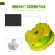 thumbnail image 3 of Bobina de hilo trenzado de 0,080" para desbrozadora Ryobi AC80RL3 de 11 pies (3,3 m) para Ryobi One+ de 18 V, 24 V y 40 V, inalámbrica, con alimentación automática, para desbrozadora eléctrica, recort, 3 of 7
