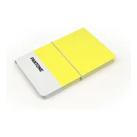 Libreta Pantone Mediana Con Elástico Horizontal Amarillo