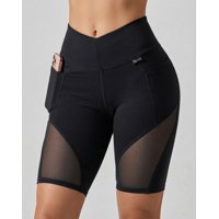 Flix Spa - Biker Fitness Mujer Mallas Laterales Realce Pro Calidad - A348