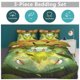 thumbnail image 5 of Bulb_asaur Print Bedding Set Pattern Duvet Cove Set 3 Pieces 1 Quilt Cover And 2 Pillowcases for Women Men Teens, 5 of 5