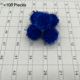 thumbnail image 1 of suxuMhao Pompones Azul Oscuro para Manualidades Pompones de Oropel Esponjosos Pompones con Brillo Decoración de Ropa 0.59 Inch 100 Pzas Pompones Al por Mayor para Manualidades DIY Adornos de Fiesta, 1 of 3