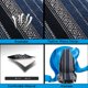 thumbnail image 5 of Juego completo de fundas para asientos de coche PONYJOYUP Baja, 7 piezas, 5 of 9