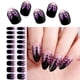 thumbnail image 1 of Tiras de Gel para Uñas Tyemp 20 uds Halloween con Brillo Negro y Diseño de Telaraña, 1 of 7