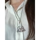 thumbnail image 3 of Colgante Collar Símbolo Triqueta Vida Renacimiento, 3 of 3