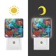 thumbnail image 3 of El Show de Gumby Luz nocturna LED con sensor de anochecer a amanecer para dormitorio, baño, pasillo, escaleras - Lámpara LED nocturna de enchufe, 0.5W - 1 pieza, 3 of 6
