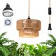 thumbnail image 1 of Luz de cultivo colgante ZorpOrigin 30W LED con temporizador para plantas de interior, 1 of 8