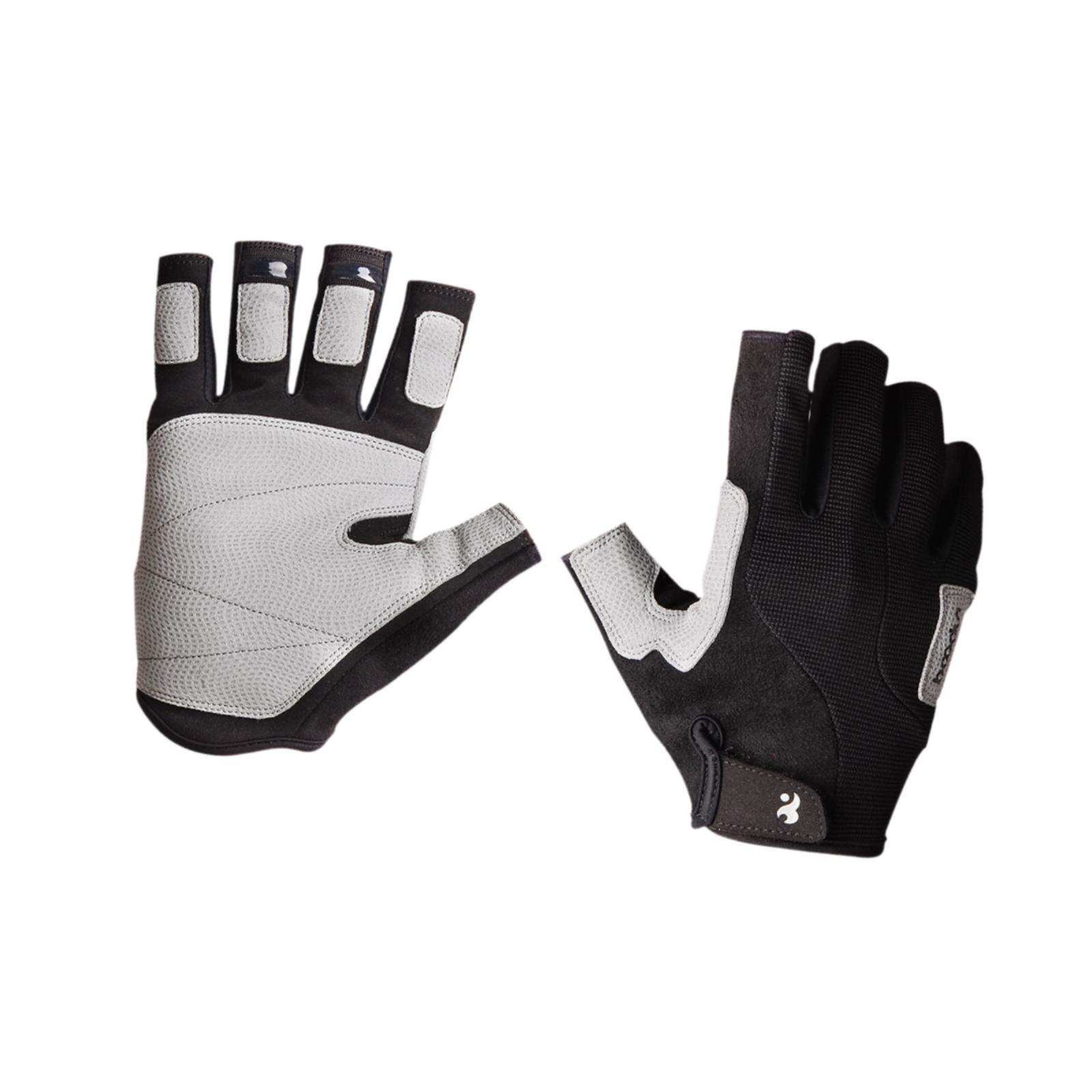 Magideal - Guantes De Vela, Guantes De Escalada, Guantes De Ciclismo Transpirables, Guantes De Entrenamiento Para Piragüismo, Bicicleta De Montaña, Ciclismo De C Negro L