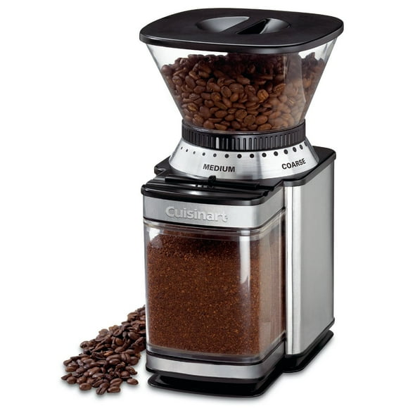 Molinillo de café Cuisinart Supreme Grind Burr Mill, cromo cepillado