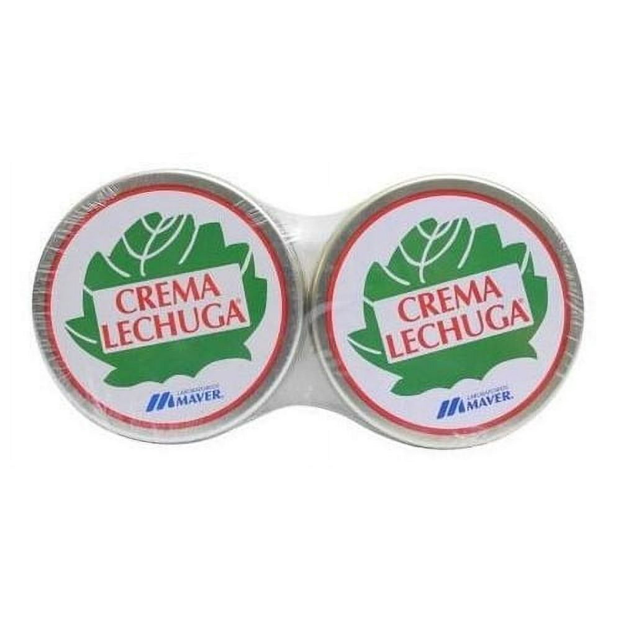 2 Unid. Crema Lechuga Multipropósito Rostro Mano Cuerpo 60ml