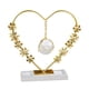 thumbnail image 3 of Figura De Bola De Cristal Con Forma De Corona, Elegante Adorno De Escritorio Para Estantería, Escritorio, Estantería, Corazón, 3 of 5