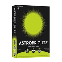 Papel De Color Neenah Astrobrights Terra Green, 24 Libras, 8,5 X 11 Pulgadas, 500 Hojas