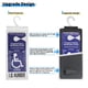 thumbnail image 2 of Soporte para carteles Yuoyar Handicap Portable Transparente Negro, 2 of 6