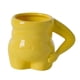 thumbnail image 1 of Taza Morning Cup Belly Creative Cerámica Amarillo, 1 of 3