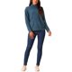thumbnail image 2 of INSPIRE CHIC Suéter de Mujer Cuello Alto Manga Larga Jersey de Punto Otoño Invierno Básico Top S Azul Oscuro, 2 of 5