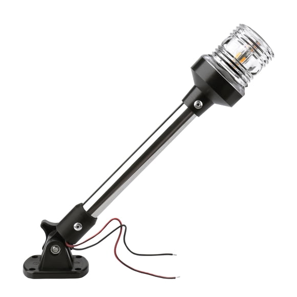 Ancla LED blanca Stern Light Marinexplore y tapa Bimini de 3 nm, 12-24 V