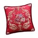 thumbnail image 5 of Funda De Almohada Bordada, Funda De Almohada Retro Para Decoración Del Hogar, Color Rojo, 5 of 5