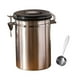 thumbnail image 1 of Almacenamiento De Granos De Café, Botes De Azúcar De Té Multifuncionales Para Galletas De Harina De Té, Plateado, 1,8 L, 1 of 4