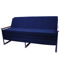 Recutex - Futon Folk 2.0 Plazas "" Negro""