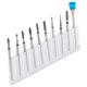 thumbnail image 2 of Juego De 10 Brocas Para U?as, Gel Acrílico Para U?as, Limpieza De Cutículas, Uso Doméstico, Plata, 2 of 5