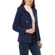 thumbnail image 4 of INSPIRE CHIC Abrigo Duffle con Cierre de Cremallera para Mujer, Anorak con Capucha Recortada, Talla XL, Azul Marino, 4 of 6