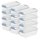 thumbnail image 1 of Caja de Almacenamiento Sterilite con Cierre 6L Plástico Transparente Paquete de 12, 1 of 9
