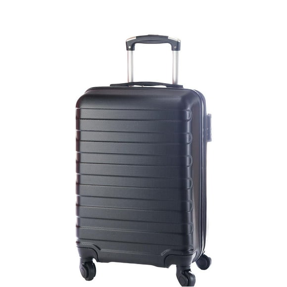 Maleta De Viaje Para Cabina Color Negro Raya