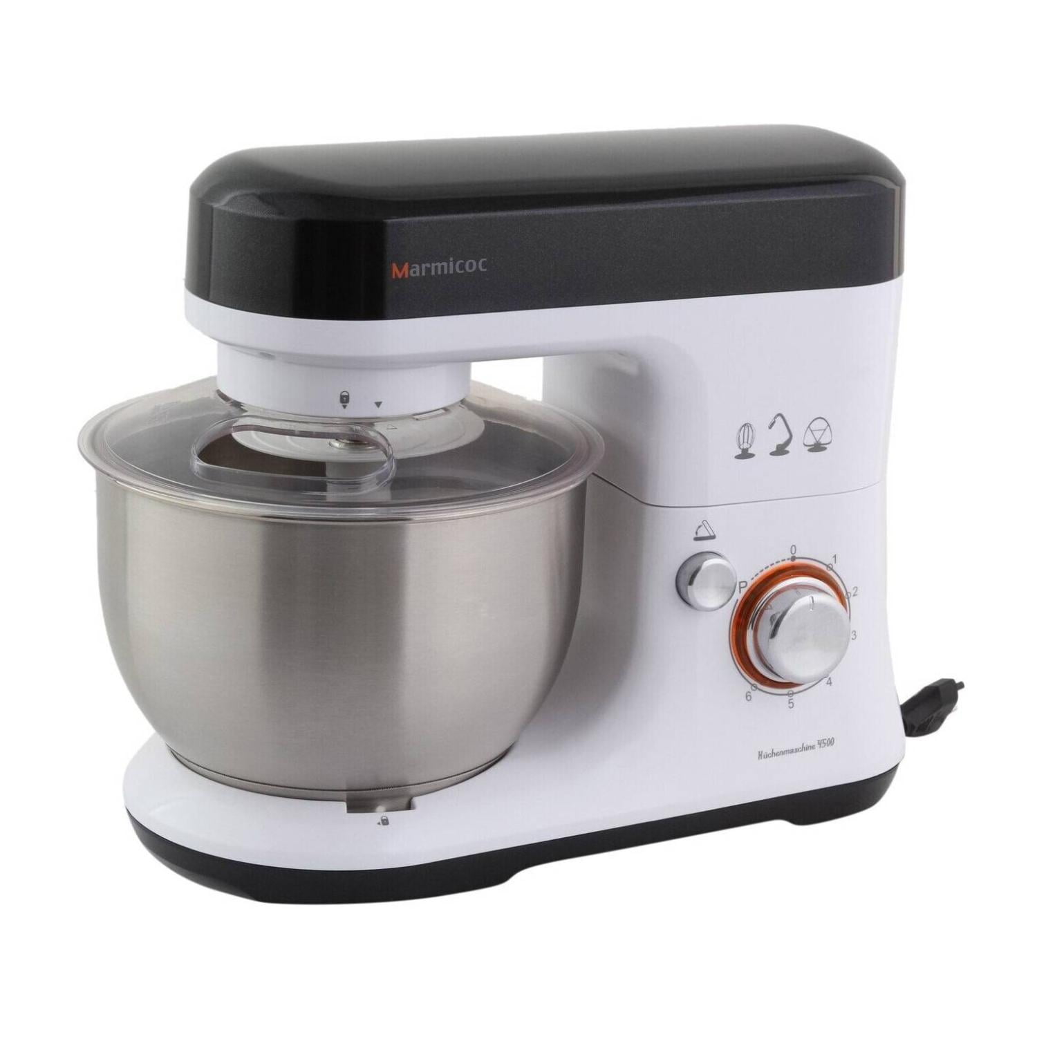 Marmicoc - Batidora De Pedestal Electrica 800w 4l 6vel Blanco Ma-4500