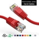 thumbnail image 3 of Paquete de 10 Cables Ethernet Cat6 iMBAPrice 1.5 m Rojo, 3 of 6