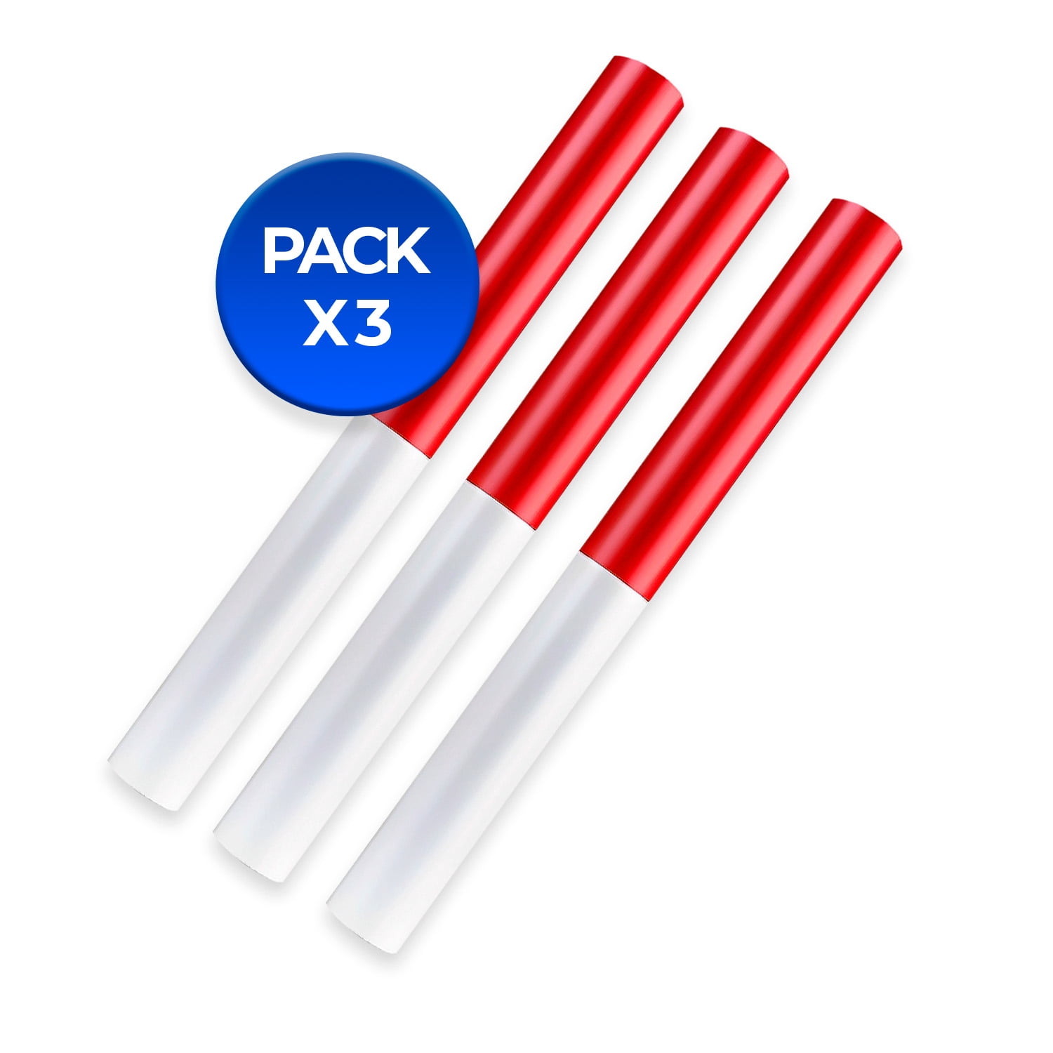 Testigo De Relevos Para Carreras - 31cm De Largo, PVC No Tóxico | Ideal Para Colegios Y Entrenamientos