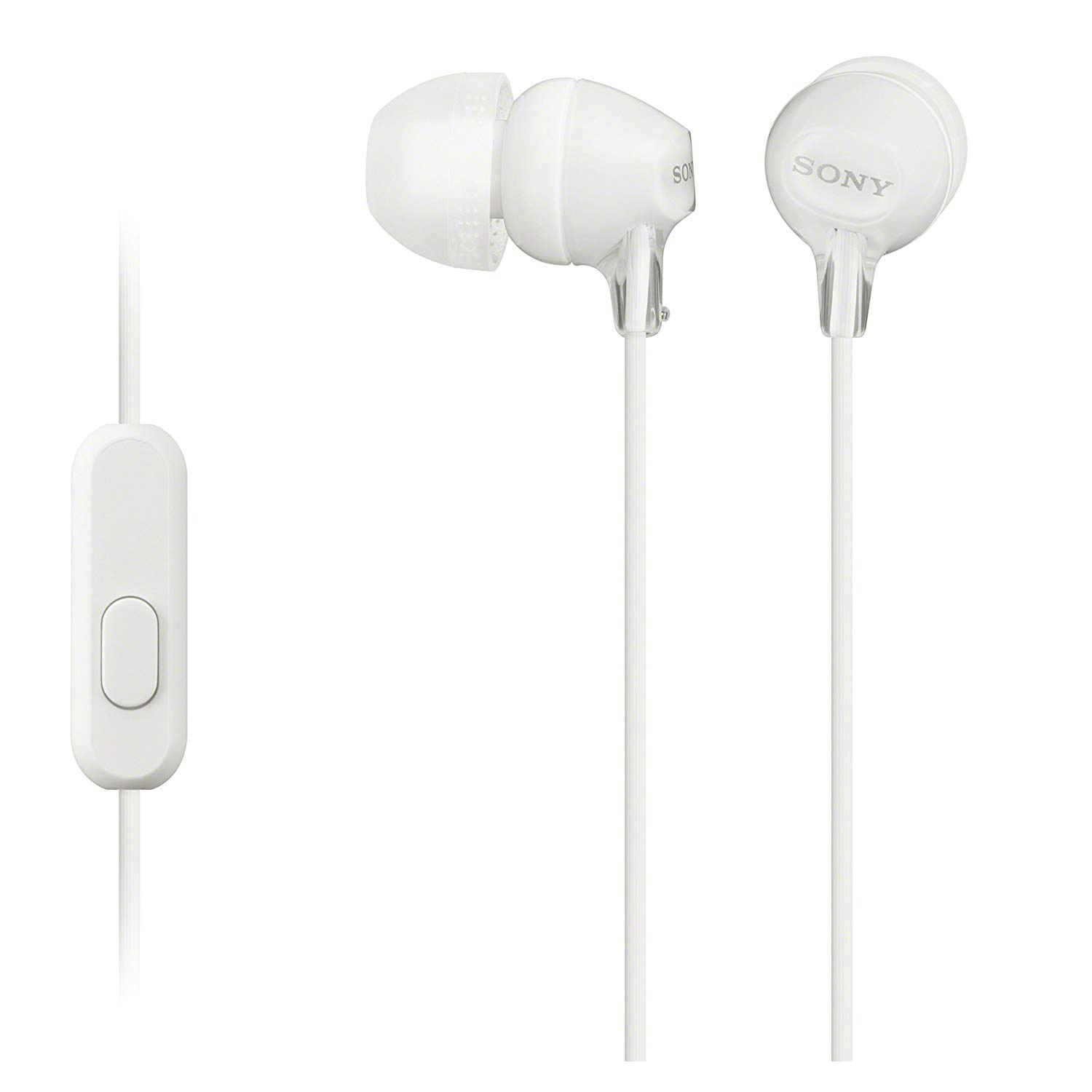 Sony - Audífonos In Ear Mdr Ex15Ap Blanco