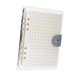 thumbnail image 4 of Libro De Almacenamiento De Broches De Fieltro, Tablero De Colección De Insignias Para Encimera Del Hogar, Color Blanco, 4 of 5