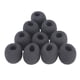 thumbnail image 3 of 10 Pequeños Protectores De Espuma Negros Para Parabrisas Para Micrófono De Solapa Lavalier, 3 of 3