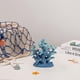 thumbnail image 3 of Estatua de coral de resina Elegondrar 7.1 H con decoración de coral azul, 3 of 3
