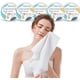 thumbnail image 1 of Toallas comprimidas - Toalla de baño comprimida de 40 x 28 pulgadas, 5 toallas de baño desechables grandes para viajes, toallas de baño de algodón comprimido para adultos, bebés, niños pequeños, campi, 1 of 5
