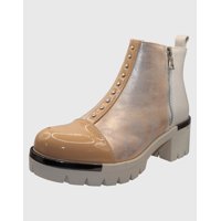 Danicolle Calzado - Botin Beige Tri Elasticado