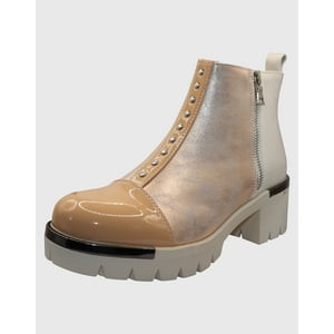 Danicolle Calzado - Botin Beige Tri Elasticado