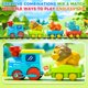 thumbnail image 4 of Set de Tren Divertido con Vapor, Música y Luces para Niños de 3 Años en Adelante, 4 of 8