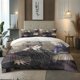 thumbnail image 1 of 3pcs Wed Adams Detective Investigation Illustration Printed Bedding Set, 1 of 1