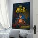 thumbnail image 3 of Robot Salvaje Cuadro decorativo colgante - Arte de pared - Póster enmarcado - Decoración de pared - Regalos para familia, amigos y aficionados 40*60 cm, 3 of 6
