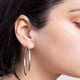thumbnail image 2 of Aros Mujer Plata Argolla XL, 2 of 3