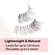 thumbnail image 4 of Pestañas Eylure Naturals Accent No. 003 reutilizables, 1 par, 4 of 8