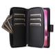 thumbnail image 5 of Funda Cartera con Cremallera y Correa para Samsung Galaxy S23 Soporte y Tarjetero Negro, 5 of 6