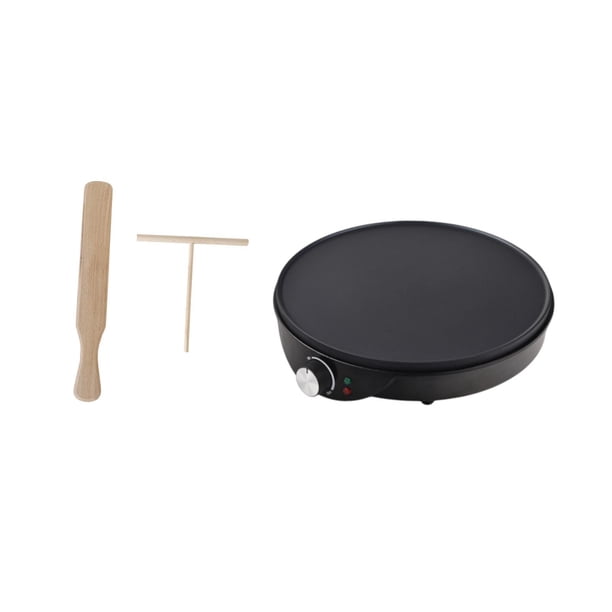 Máquina Para Hacer Crepes Con Plancha Eléctrica, Compacta, Antiadherente, Para Crepes, Blintzes Y Panqueques