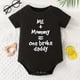 thumbnail image 1 of "Me + Mommy = One Broke Daddy" Cute Novelty Funny Infant One-piece Baby Bodysuit, 1 of 5