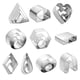thumbnail image 1 of 1set Polymer Clay Cutters, Clay Earring Cutters Molds With Earring Hooks For Baking Tool, Jewelry Pendant Making, Ceramic Craft, DIY Gift, Fondant Art, 1 of 3