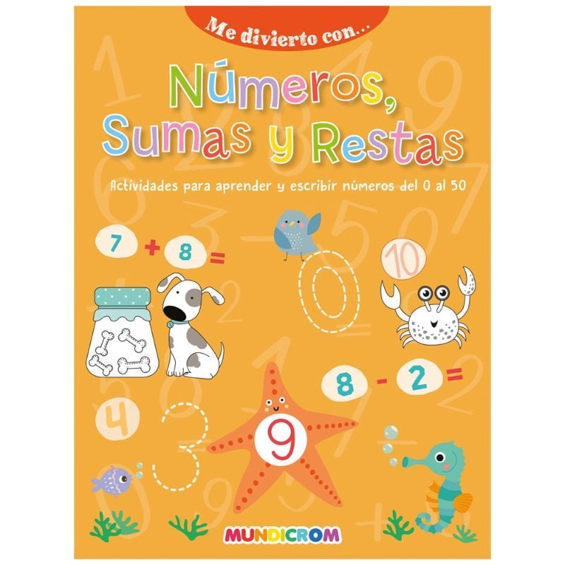 Libro Me Divierto Con Sumas Y Restas Mundicrom