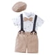 thumbnail image 2 of Traje De Caballero Para Bebé De Verano, Pajarita Para Bebé Niño Para El Hogar, Cumpleaños, Uso Diario, Altura De 80 A 90cm, 2 of 5