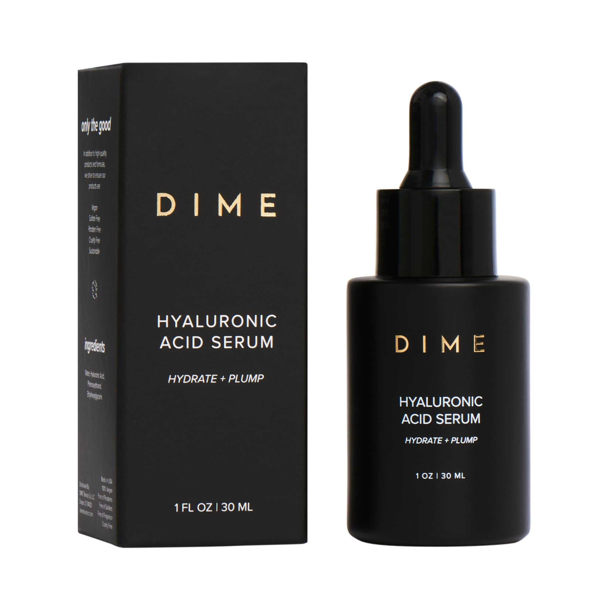 Sérum Dime Beauty De Ácido Hialurónico Para Rostro No Graso, 30 Ml